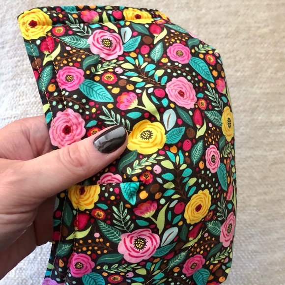 NWOT ⭐ Floral Microwave Bowl Cozy - 8.5" for up to 8" bowls - Handmade in USA - Picture 10 of 14